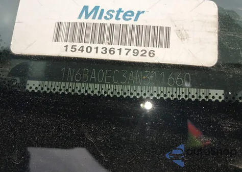 2010 Nissan Titan Pro-4X z USA, uszkodzony, nr VIN 1N6BA0EC3AN311660